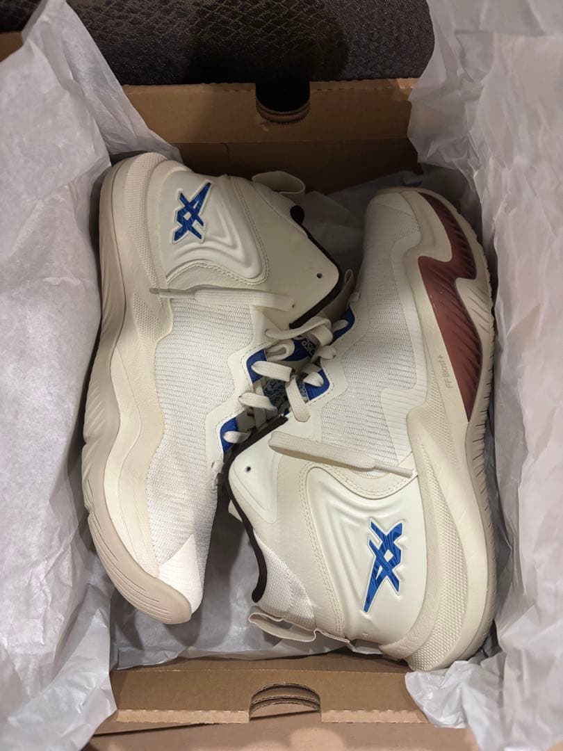 ASICS NOVA SURGE3 バスケットボールシューズ　白　箱タグ付き