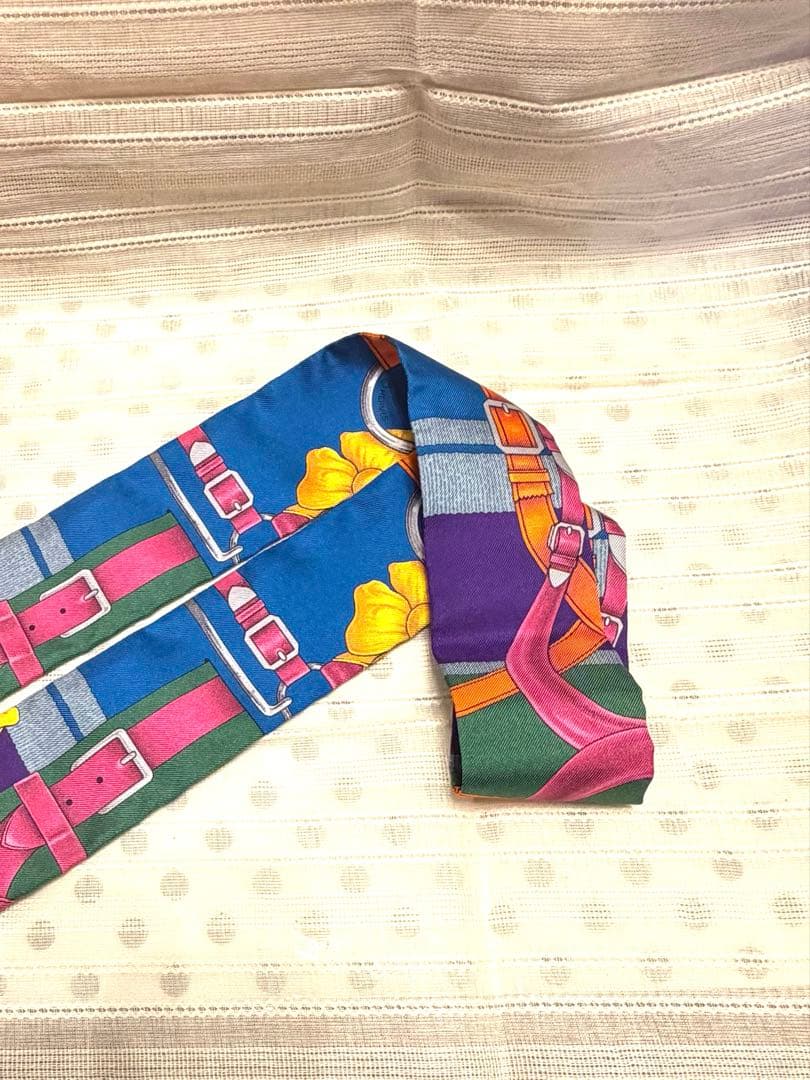 ■極美品■ HERMES エルメス ツイリーGrand Manege【大調教術】