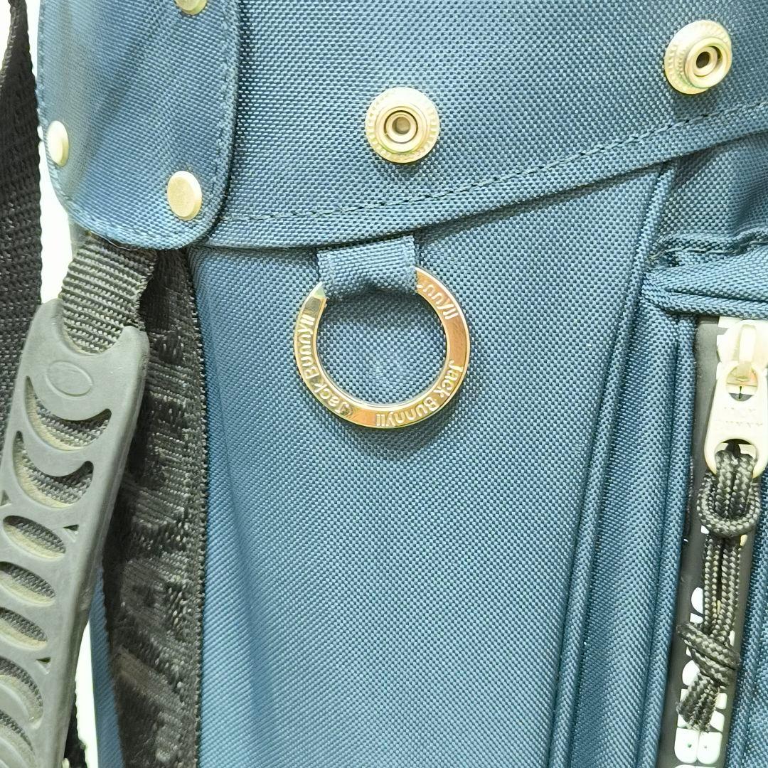 Jack Bunny ジャックバニー スタンド式 キャディバッグ ネイビー