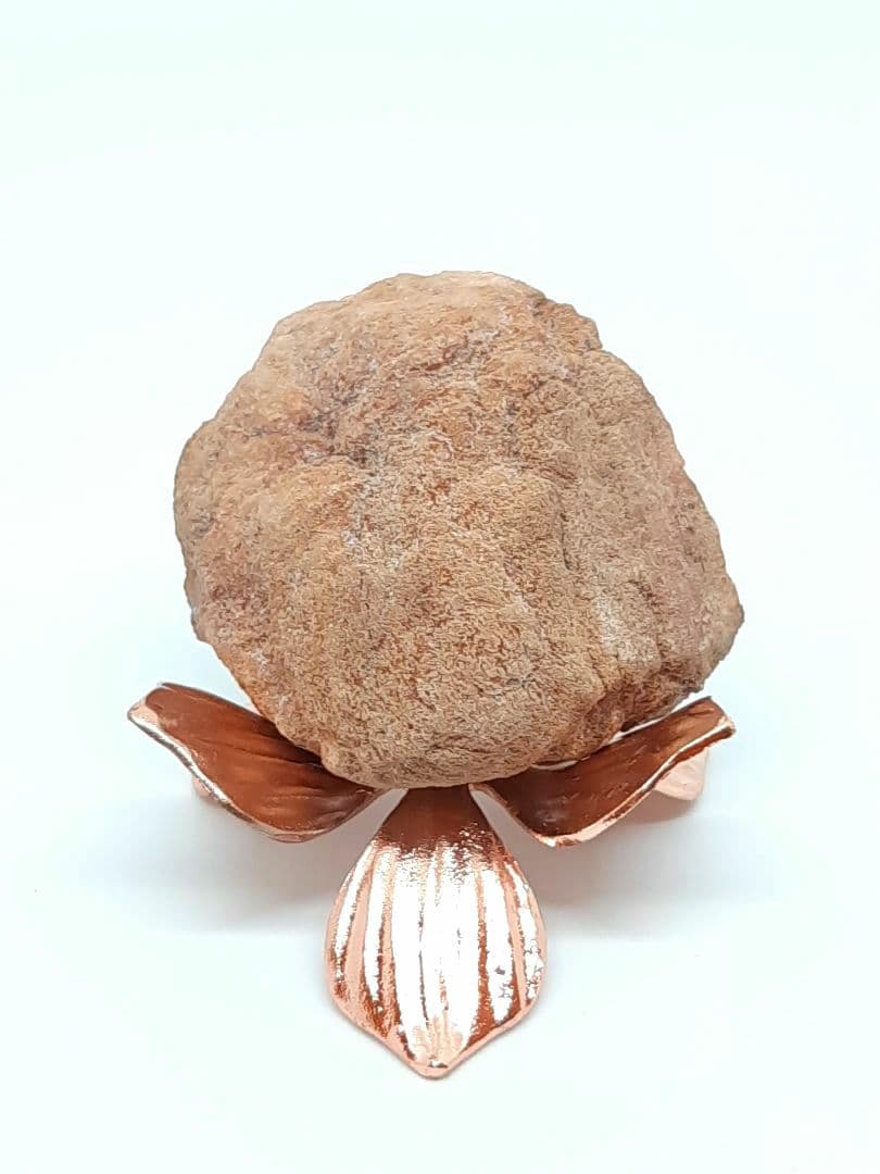 希少石　ピンクアメジスト　ジオード　原石　アルゼンチン産　カルサイト　フラワー