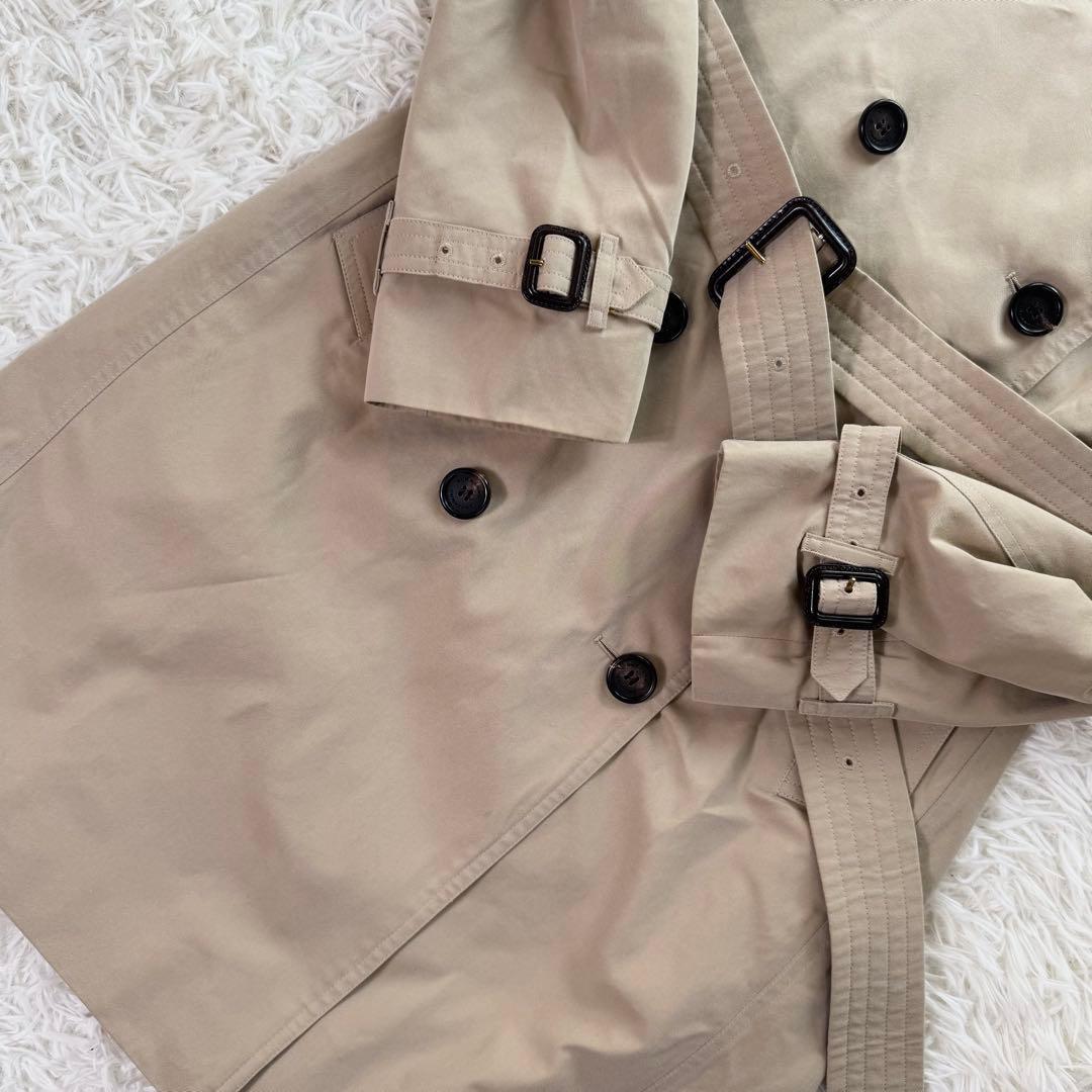 【美品】バーバリー　トレンチコート　ケンジントン　ノバチェック　ベルト