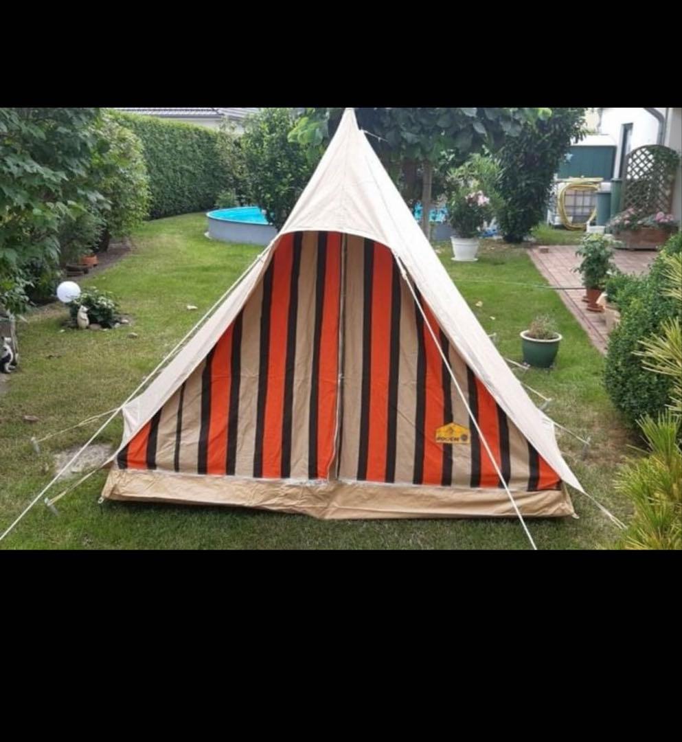 POUCH プーフ ビンテージテント レア ヴィンテージ ドイツ製 コットン