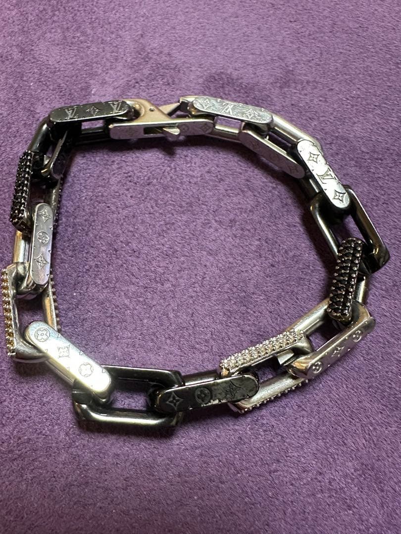 makoto様 美品お値下げルイヴィトン　チェーンブレスレット