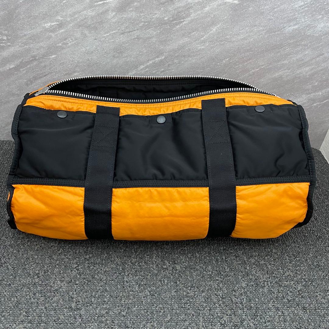 未使用級 廃盤希少✨ ポーター タンカー 2WAY 黒ボストン ダッフルバッグ