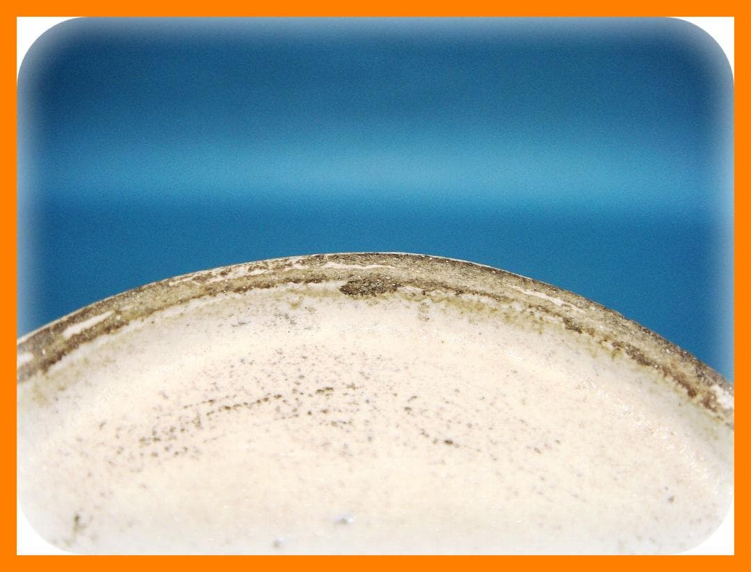 561『蝙蝠 菖蒲 蕎麦猪口』　/骨董品 古美術 アンティーク 古玩