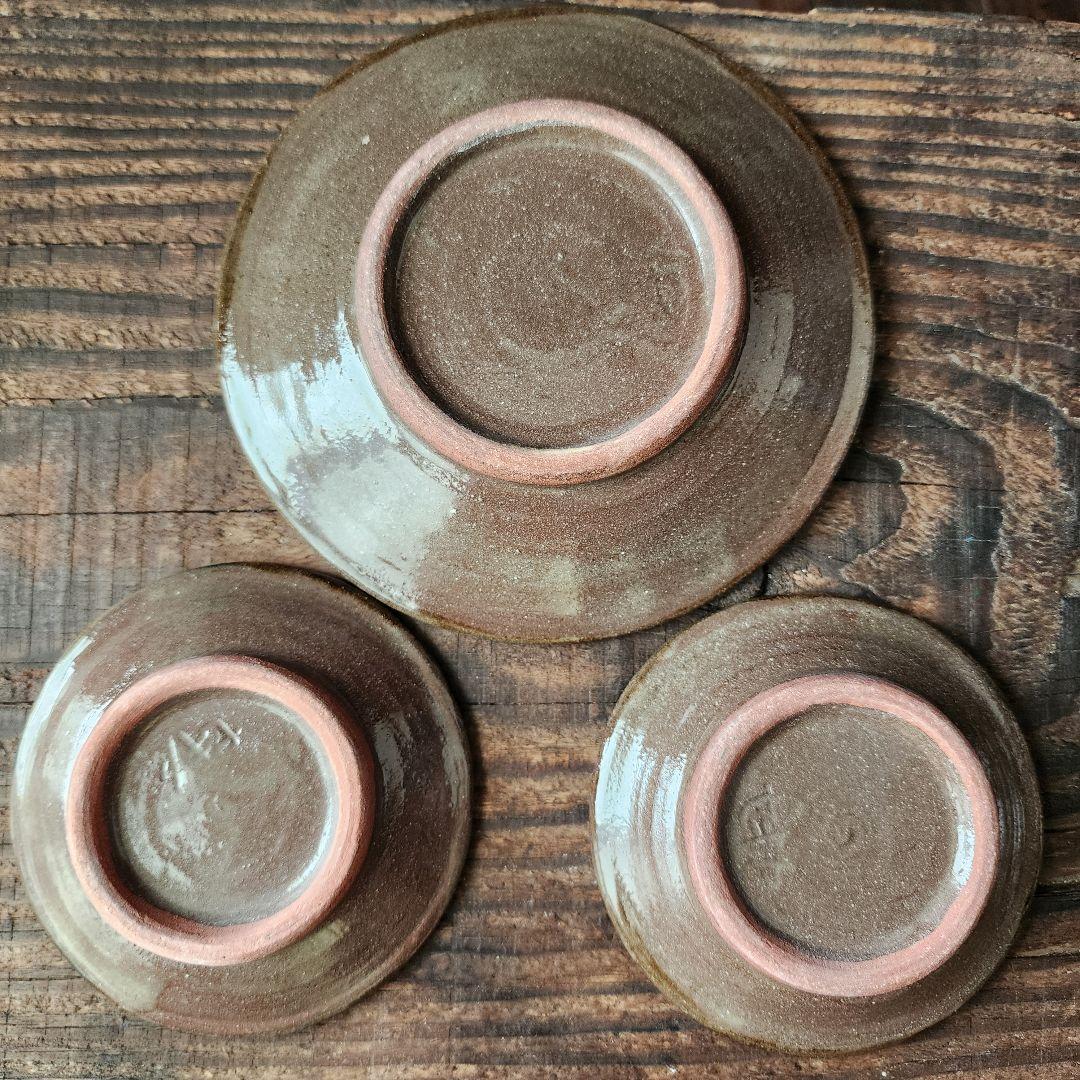 No.157　新品　やちむん　皿 3点