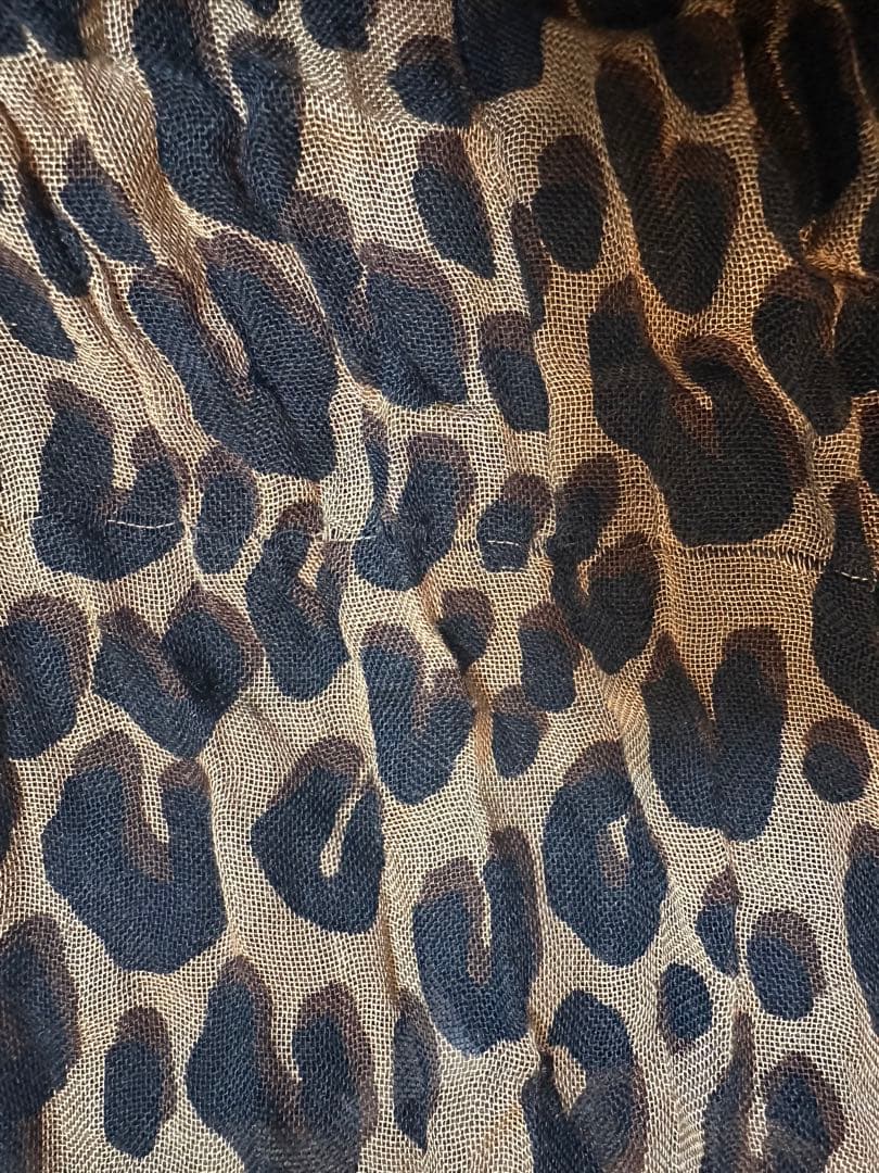 ルイヴィトン　エトール レオパード ストール マフラー