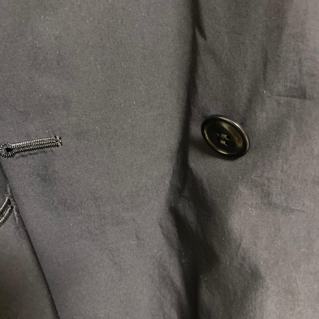 IENA Peポプリンオーバーショートコート ネイビー38