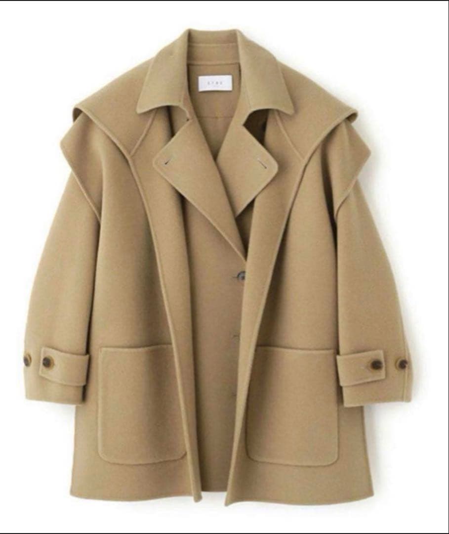 ETRE TOKYOX矢野未希子 フーディーリバートレンチ