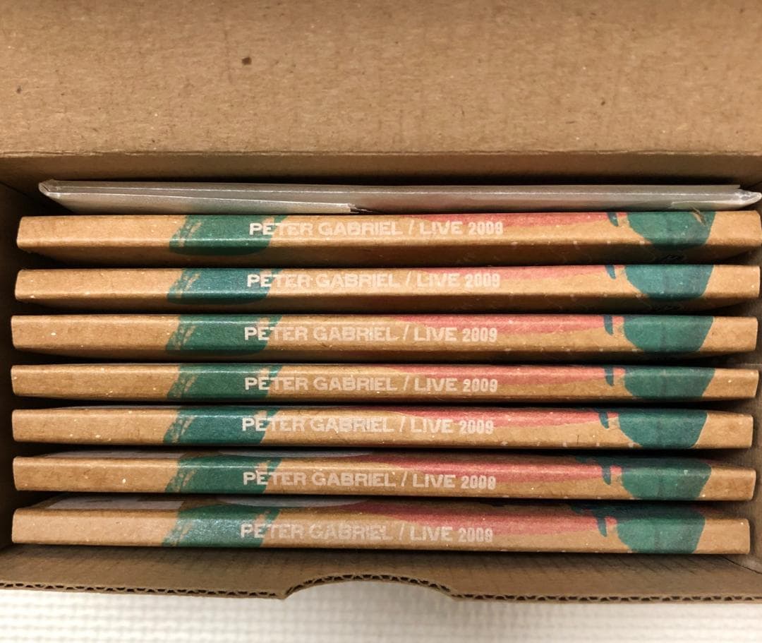 【14CD-BOX 直筆サイン】PETER GABRIEL: LIVE 2009