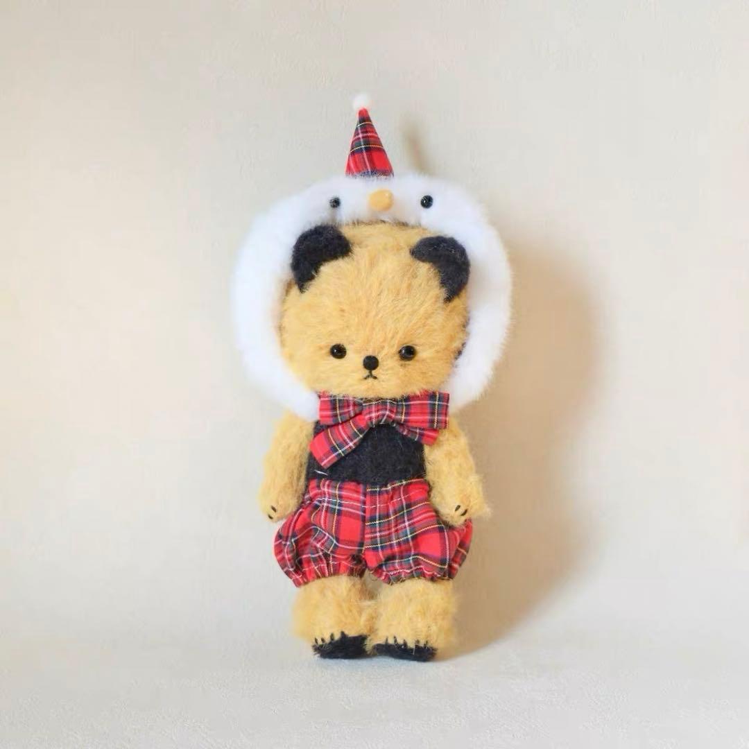 仲良しフレンズ 仔熊 テディベア アーティストベア 海外作家 ハンドメイド
