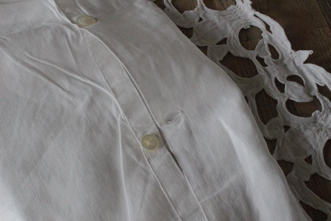 フランスアンティーク/モノグラムクッションカバー/MONOGRAM \"J・M\"