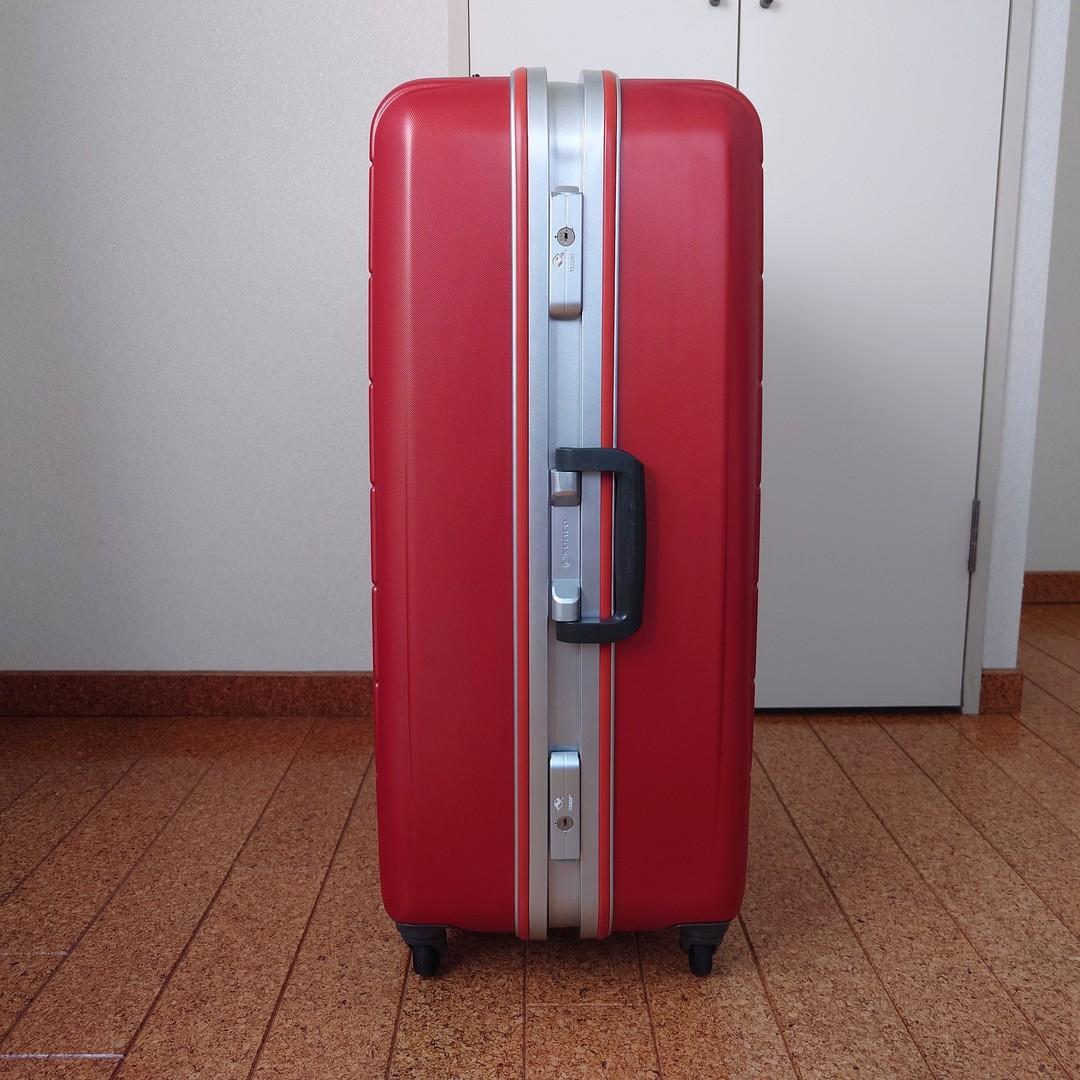 サンコー スーツケース MGC1 93L オレンジ色 ハードタイプ TSAロック