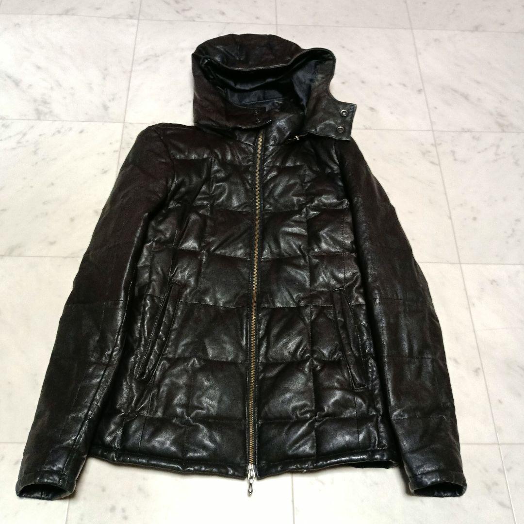 GOSTAR DE FUGA ゴスタールジフーガ 山羊革ダウンジャケット 44