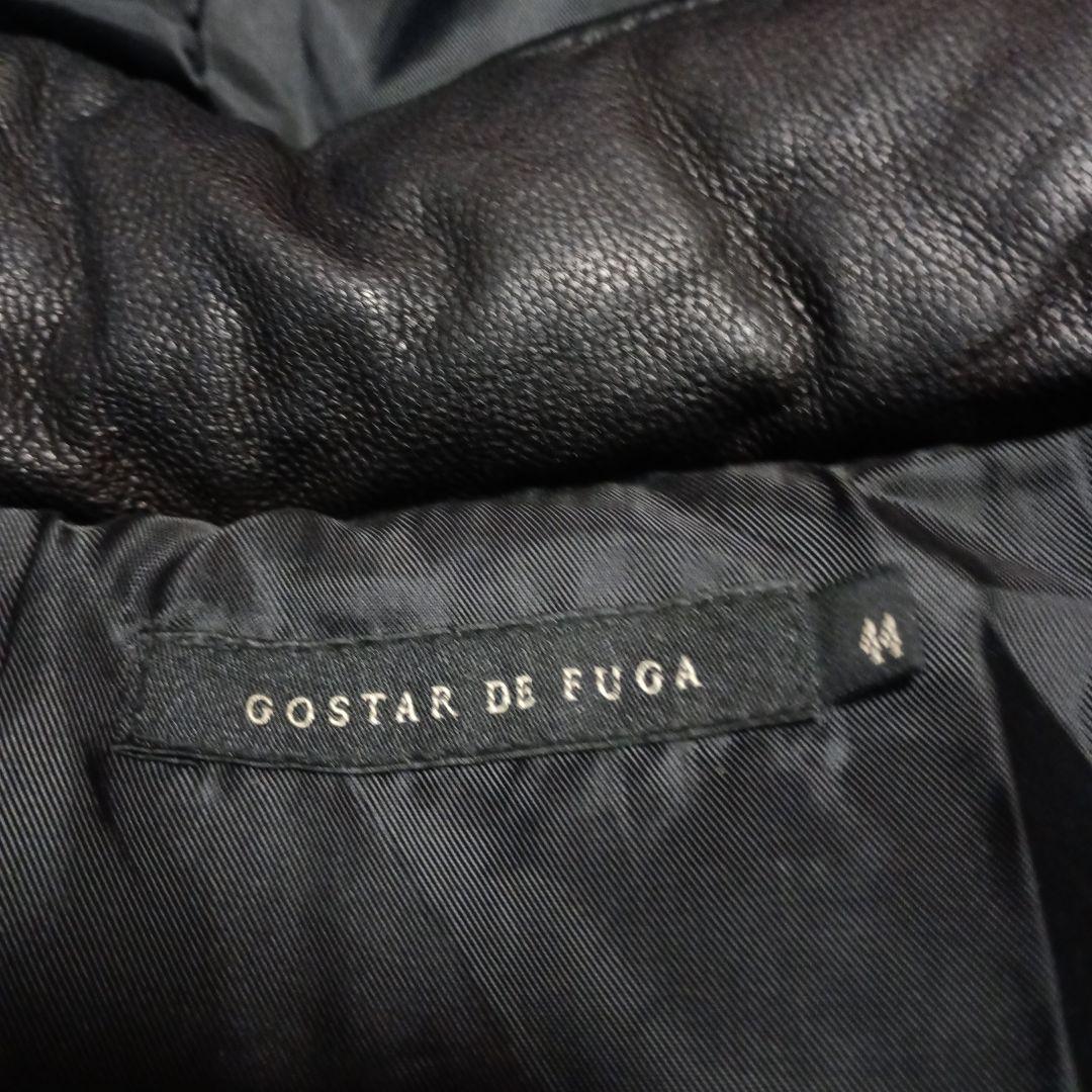 GOSTAR DE FUGA ゴスタールジフーガ 山羊革ダウンジャケット 44