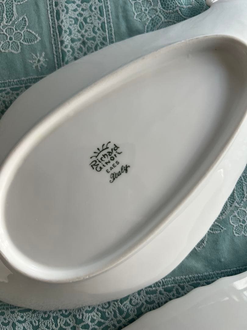 リチャードジノリ　ピクルスディッシュ、　6枚セット