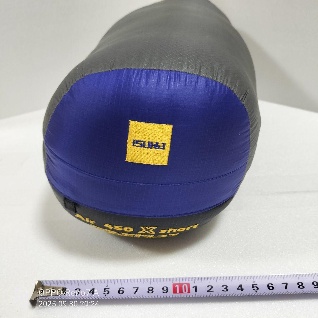 ◆タイムセール◆ISUKA AIR 450 X ショート　シュラフ　寝袋　イスカ