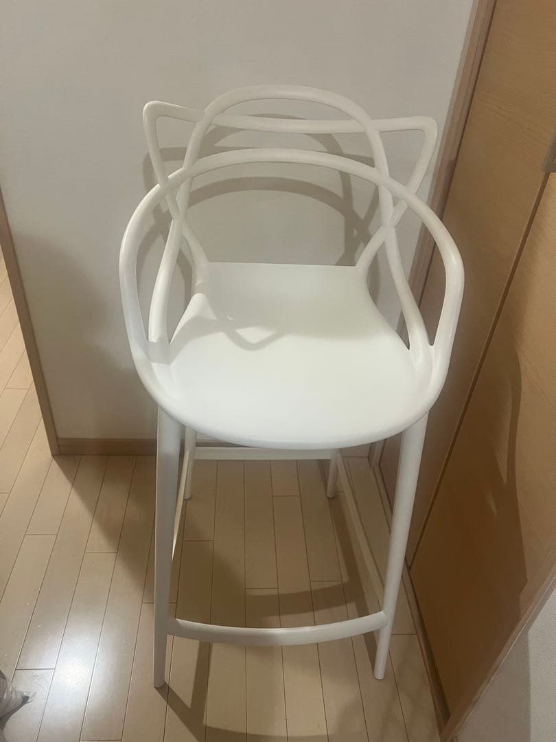 美品【カルテル】マスターズスツール　ハイチェア　インダストリアル　北欧