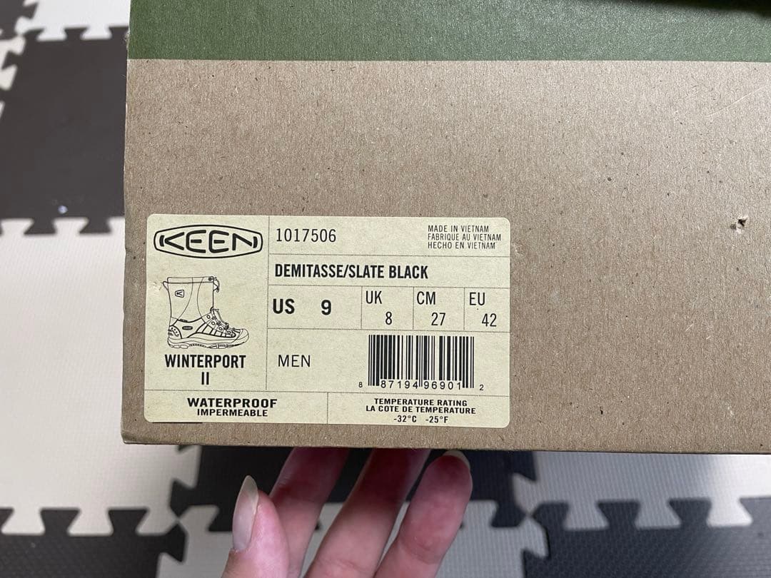 KEEN WINTERPORT2 US9 27cm キーン　ウインターポート