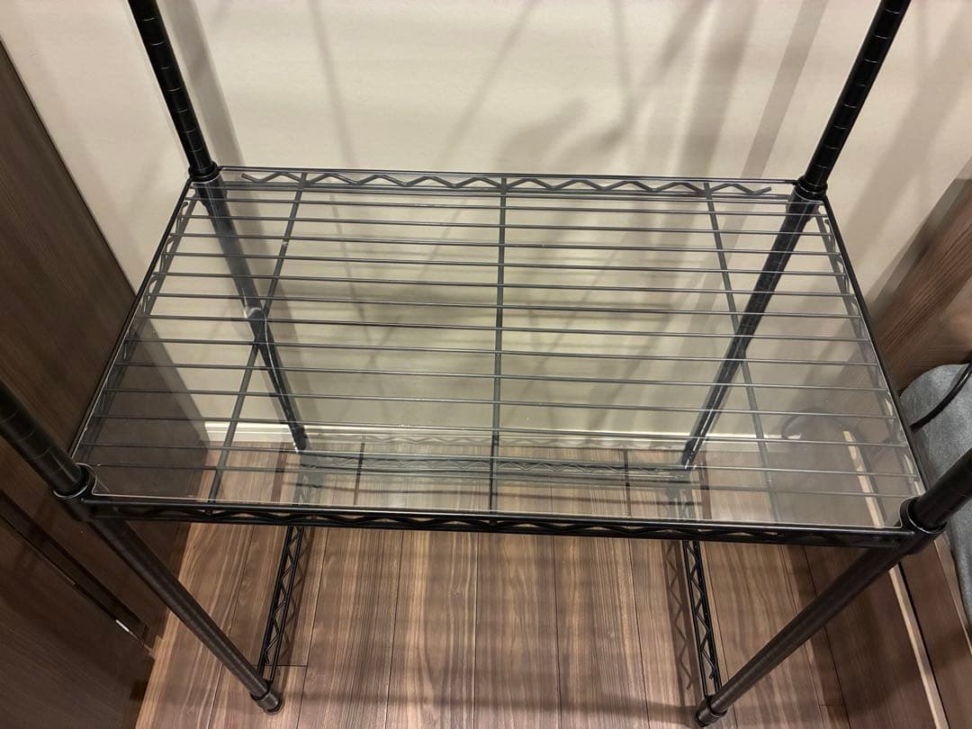 【結月さま専用】ホームエレクタ　マットブラックデスク