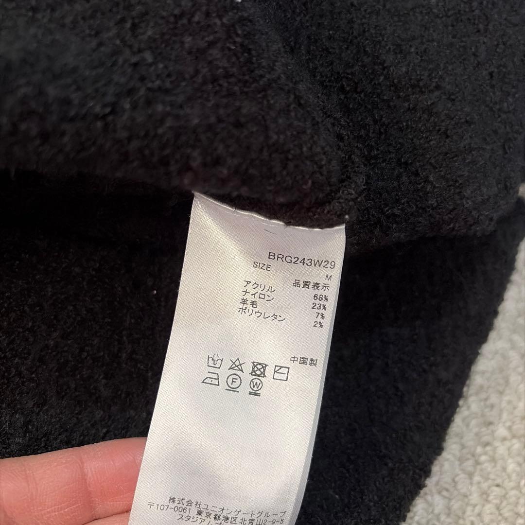 ブリーフィング ニット　ブラック