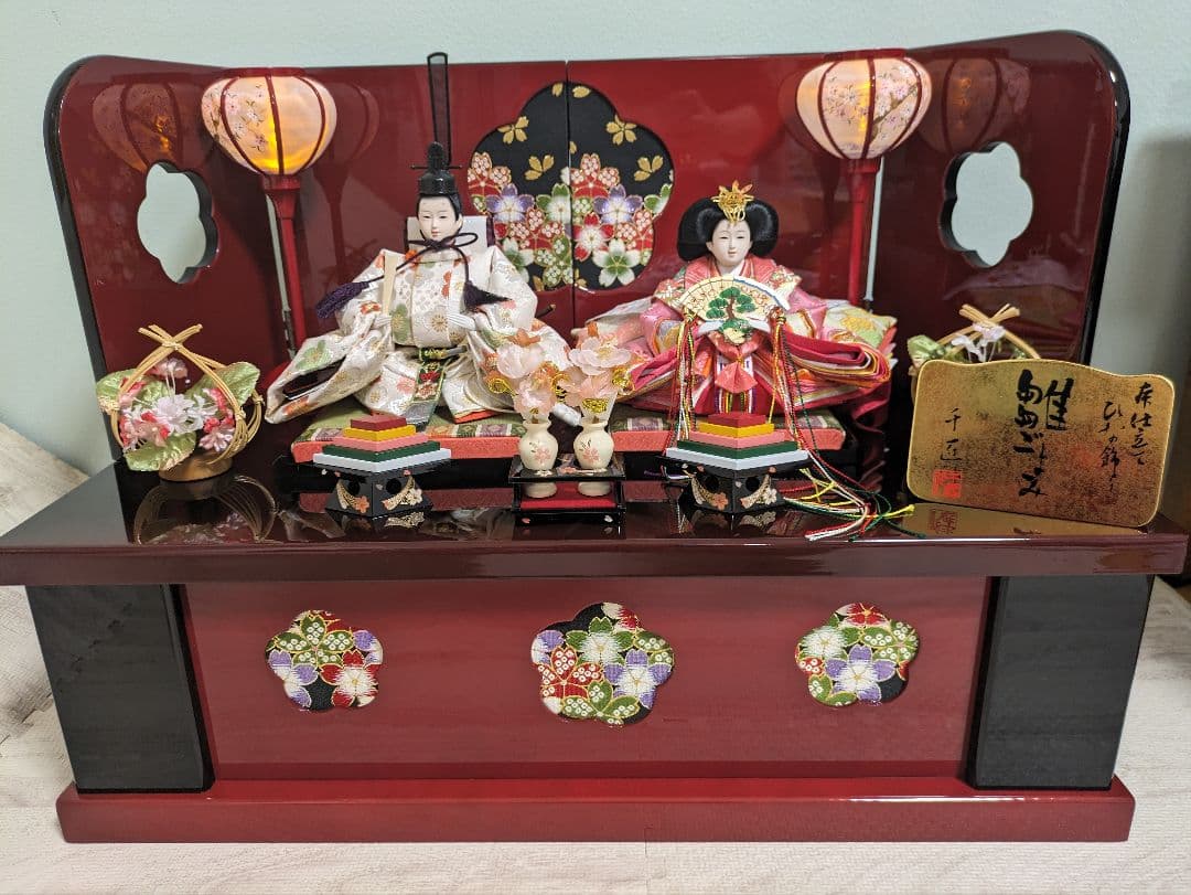 ◆値下げ中◆【即購入禁止】雛人形 収納飾り 春蕾 はるつぼみ