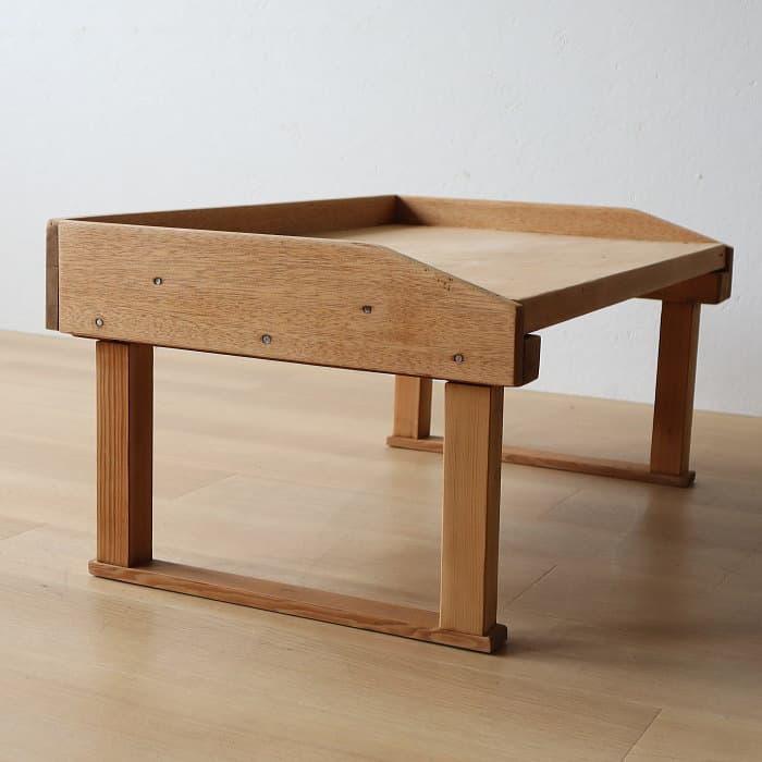 アンティーク スギ 文机 古家具 無垢材 無塗装