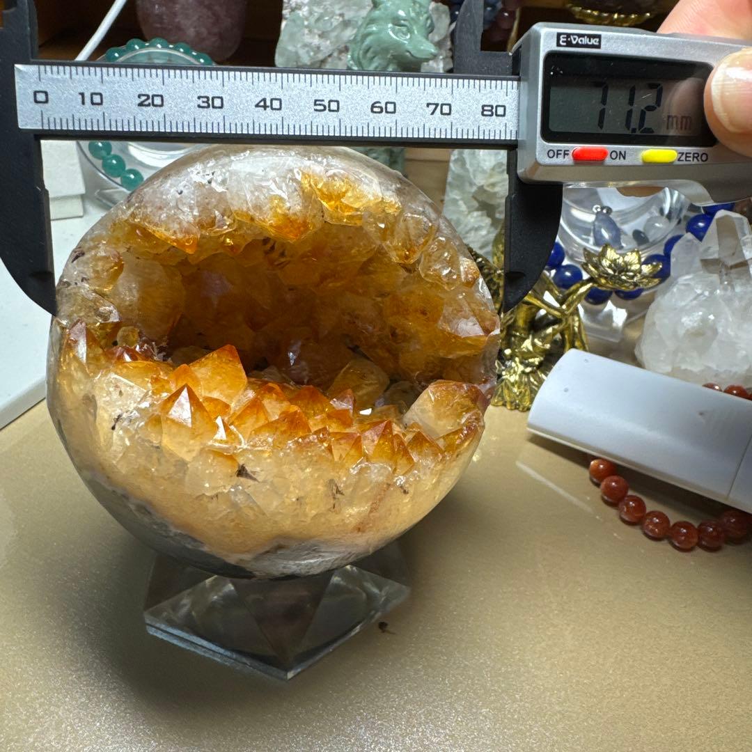 レア❤️ 大物　シトリン　笑い口　金運　天然石　大人気