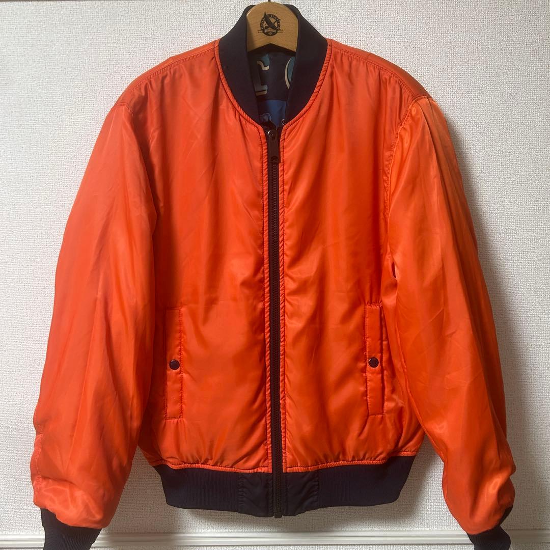 美品 AVIREX LAST CALL ピンナップガール MA-1 復刻デザイン