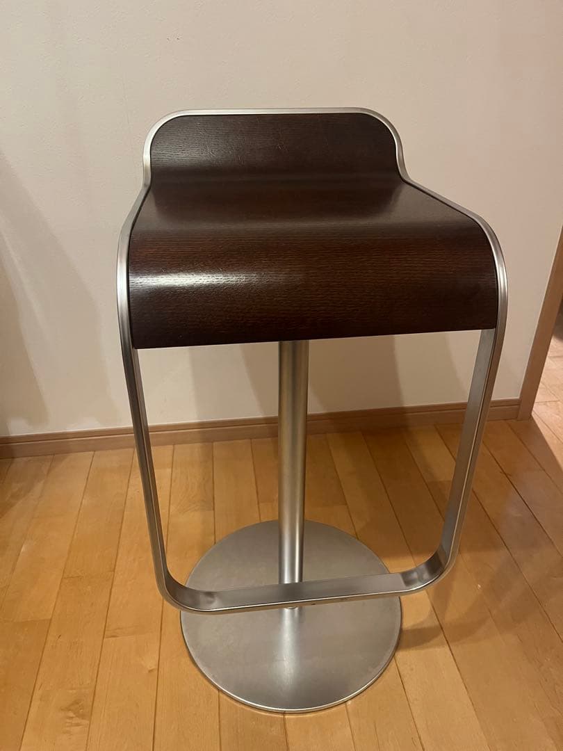 ADAL ラパルマ レム ハイスツール 板座 オーク突板①