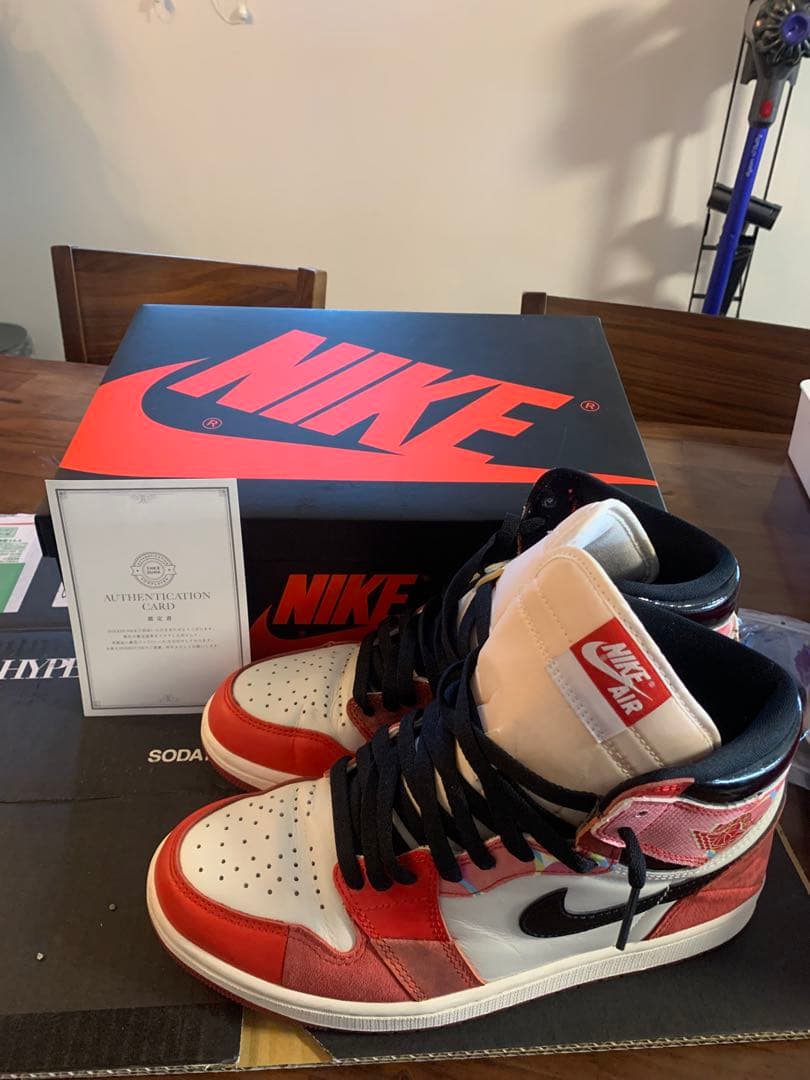 NIKE Air Jordan 1 スパイダーマン　箱あり