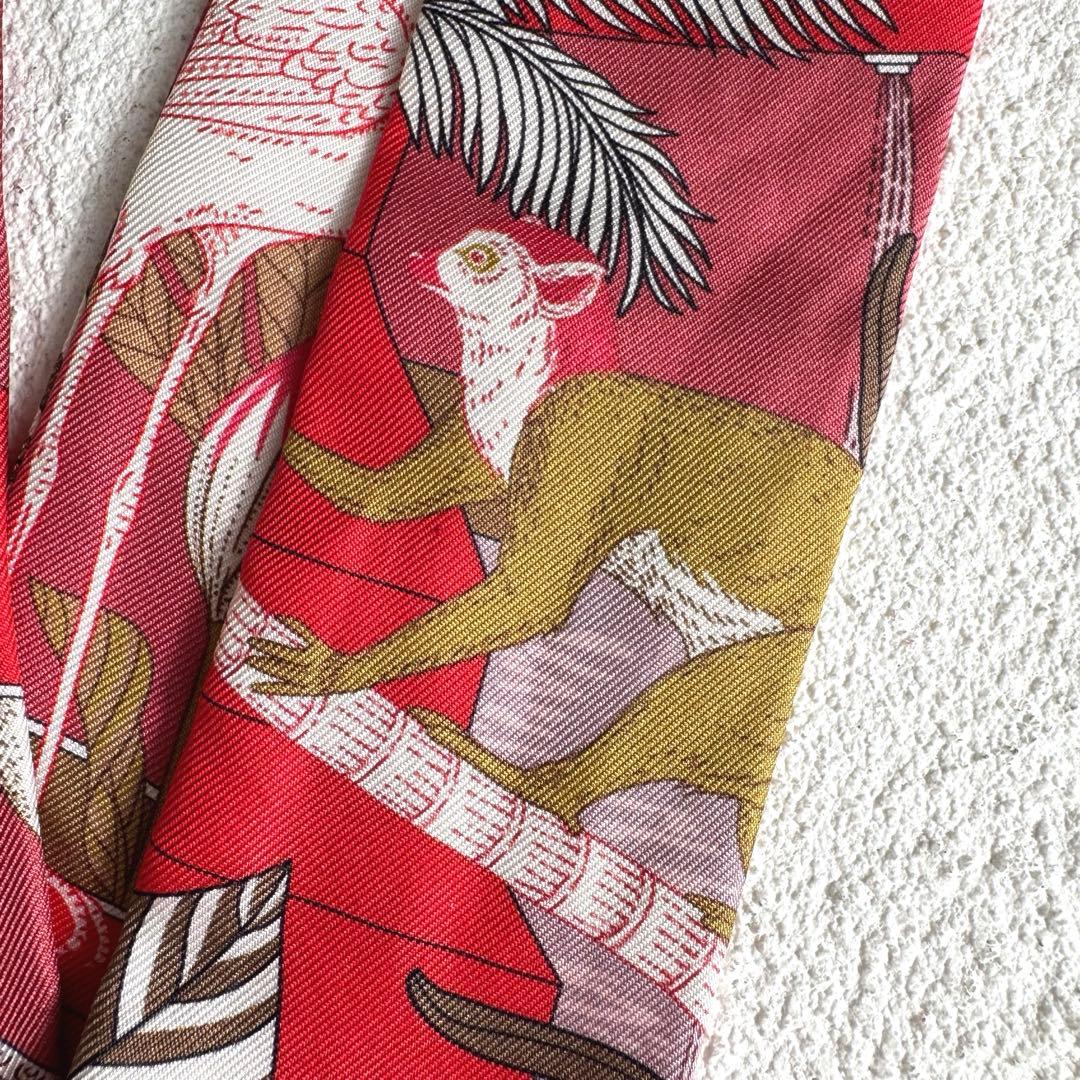 新品同様 HERMES エルメス ツイリー バンダナ プレシャスパラダイス