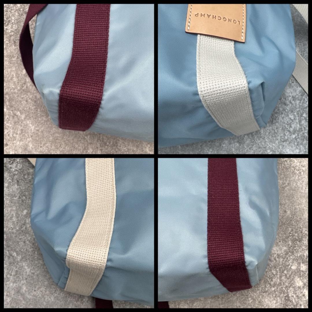 バッグ Longchamp Replay Limited Blue Tote 2023