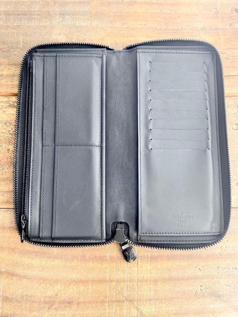 ルイヴィトン M62902 モノグラムシャドウ ジッピーウォレットヴェルティカル