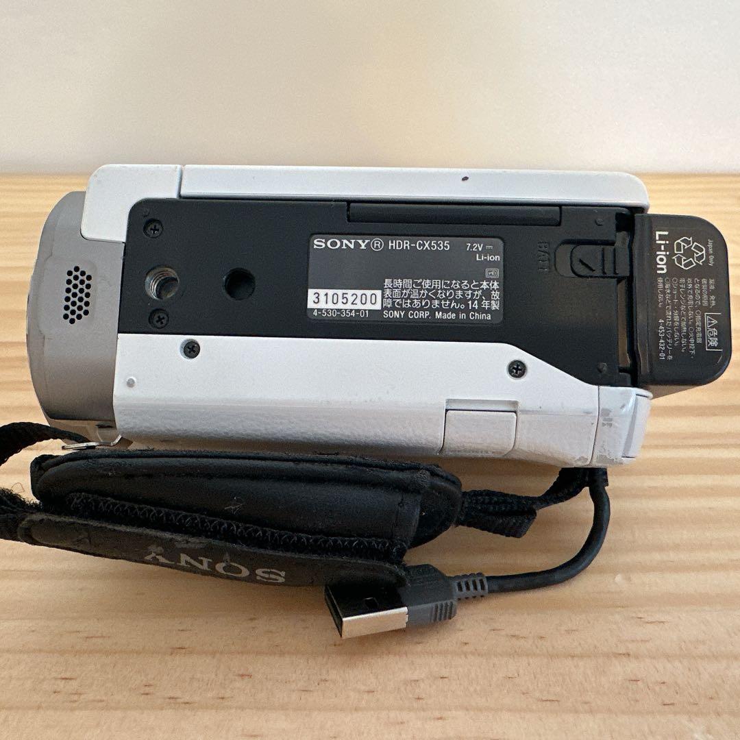SONY ソニー　ビデオカメラ　ハンディカム　HDR-CX535