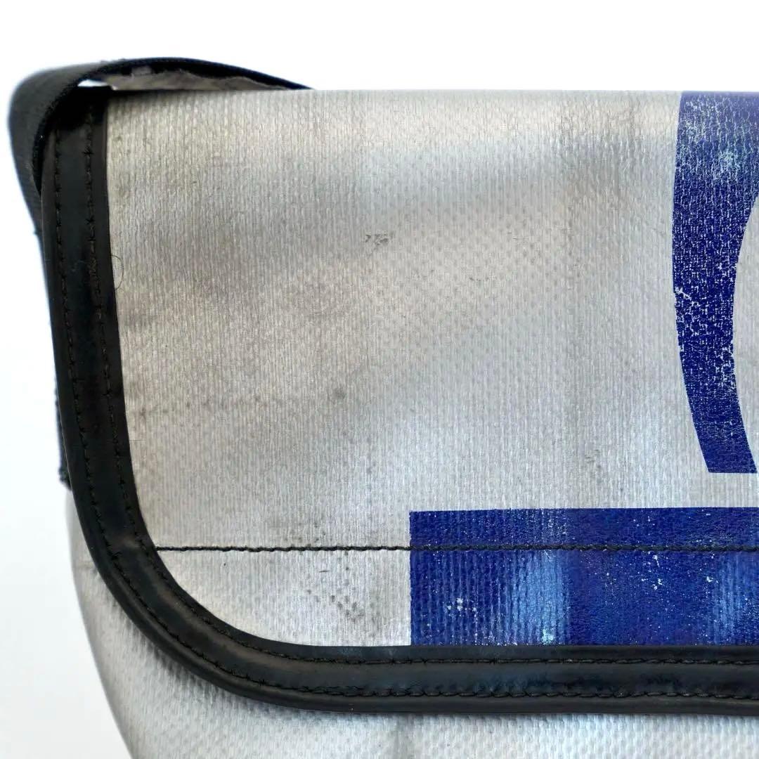 値下げ‪☆FREITAG F41 メッセンジャーバッグ シルバー/ブルー