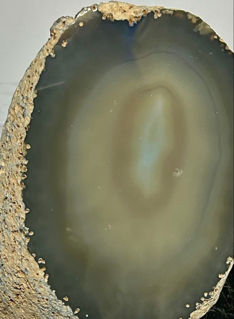 アゲート ルースストーン グレー