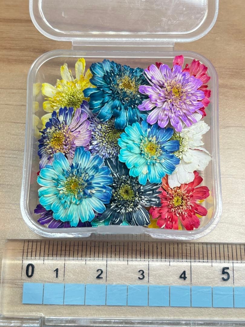 ハンドメイド　花材　ドライフラワー　マトリカリア　mixカラー 20輪+α
