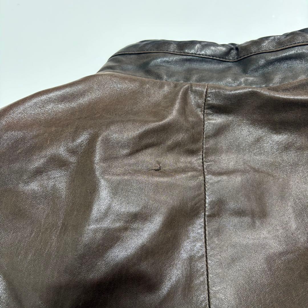 ジャケット・アウター VINTAGE SERAPHIN LEATHER FIELD JACKET