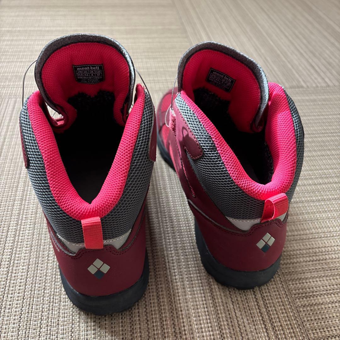 mont-bell キッズ トレッキングシューズ（23cm）【ほぼ新品】