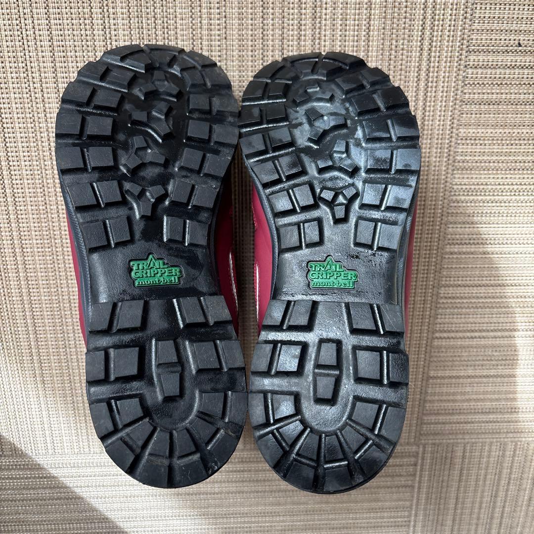 mont-bell キッズ トレッキングシューズ（23cm）【ほぼ新品】