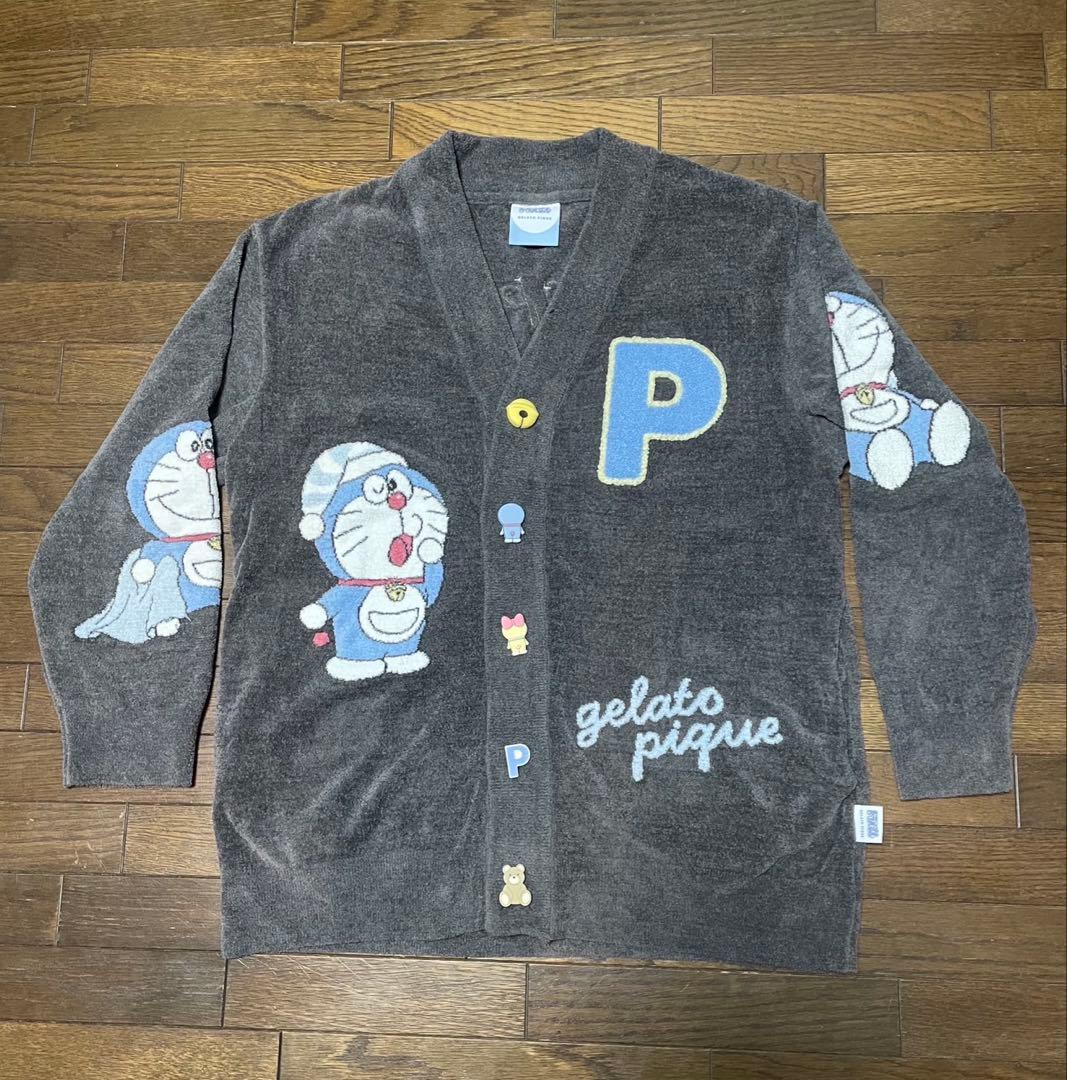 ジェラートピケ ドラえもん おはようおやすみカーディガン 正規品