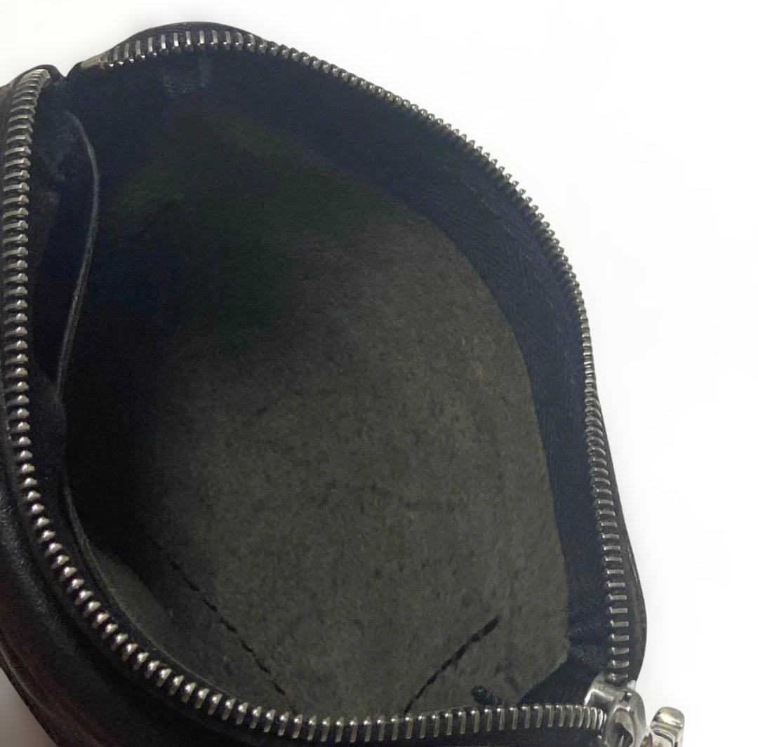 希少 Bill Wall Leather コンパクト レザー ジップ ウォレット