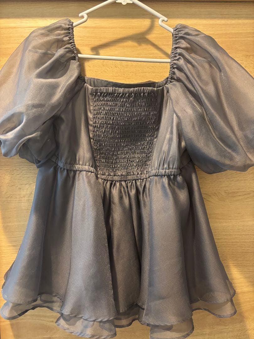 スナイデル　シアーチュニックブラウス