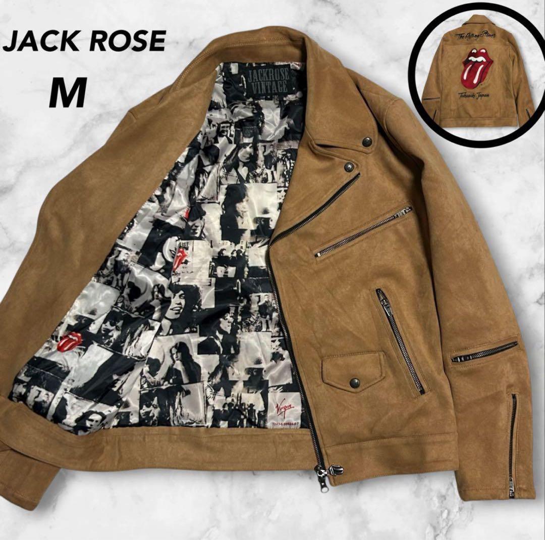未使用級　ジャックローズ ローリングストーン ライダースジャケット ピーチスキン