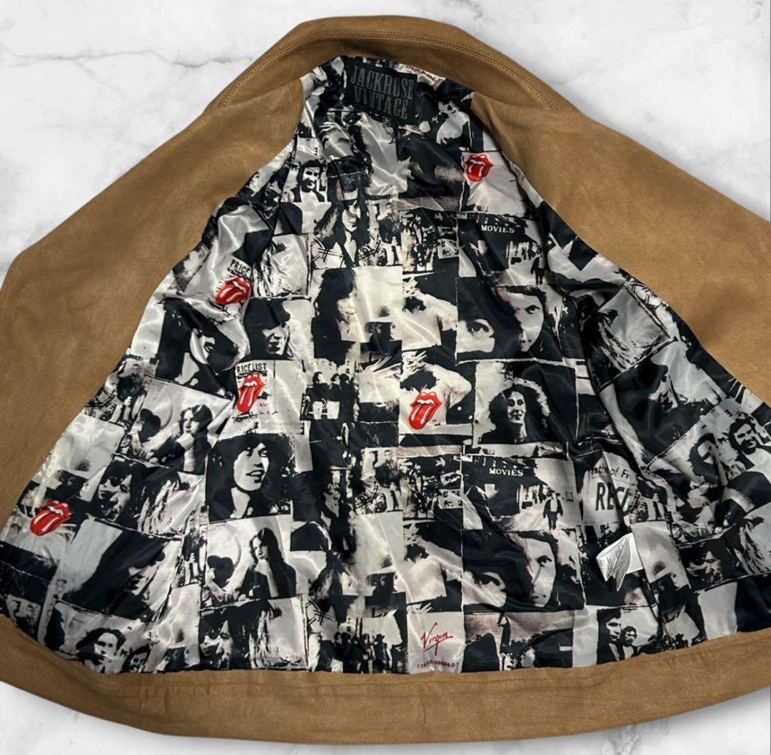 未使用級　ジャックローズ ローリングストーン ライダースジャケット ピーチスキン