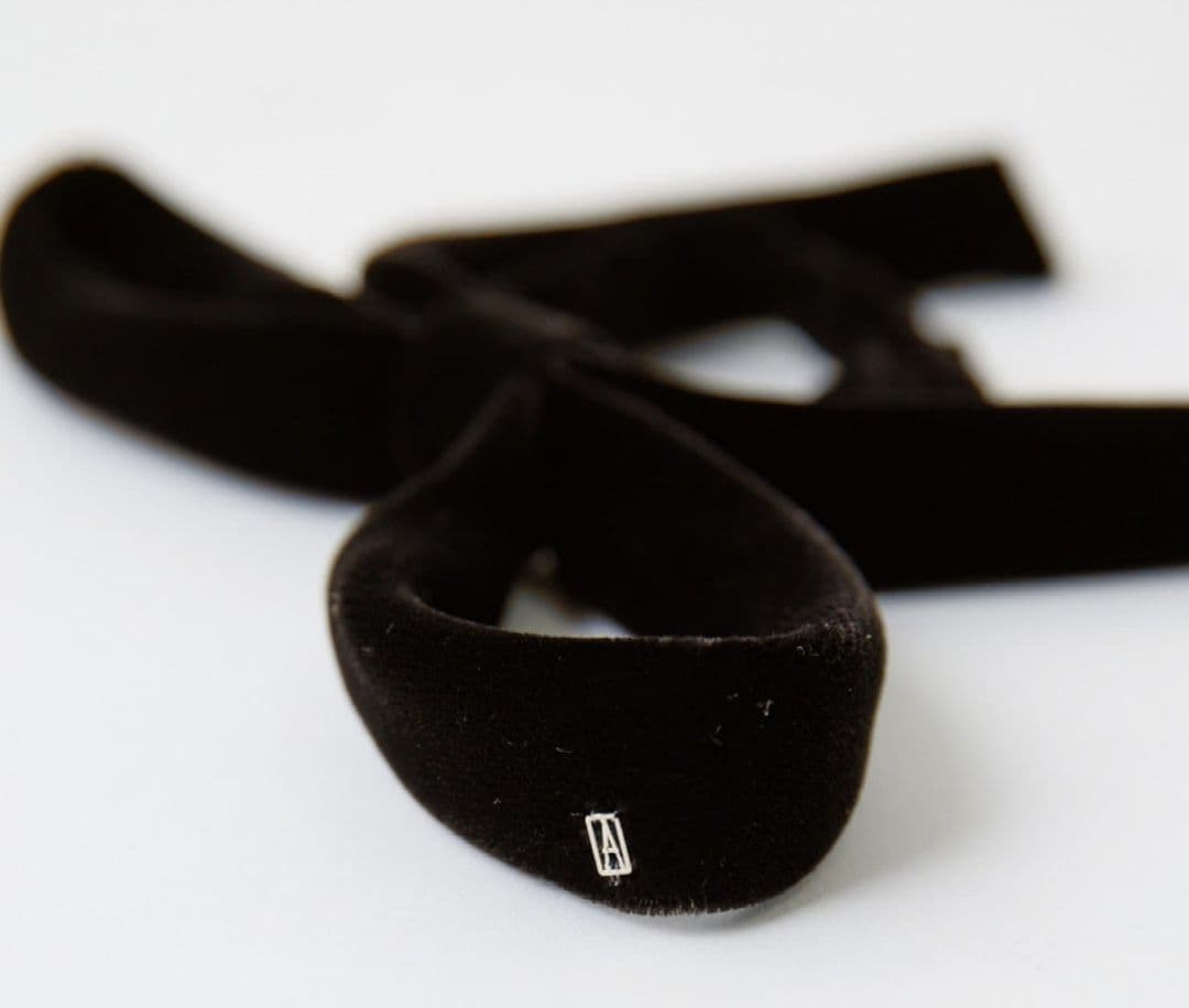 ★新品未使用 ALEXANDRE DE PARIS ベロアリボンポニー ブラウン