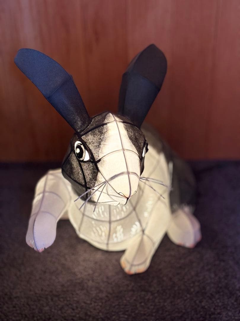 ウサギアートランプ