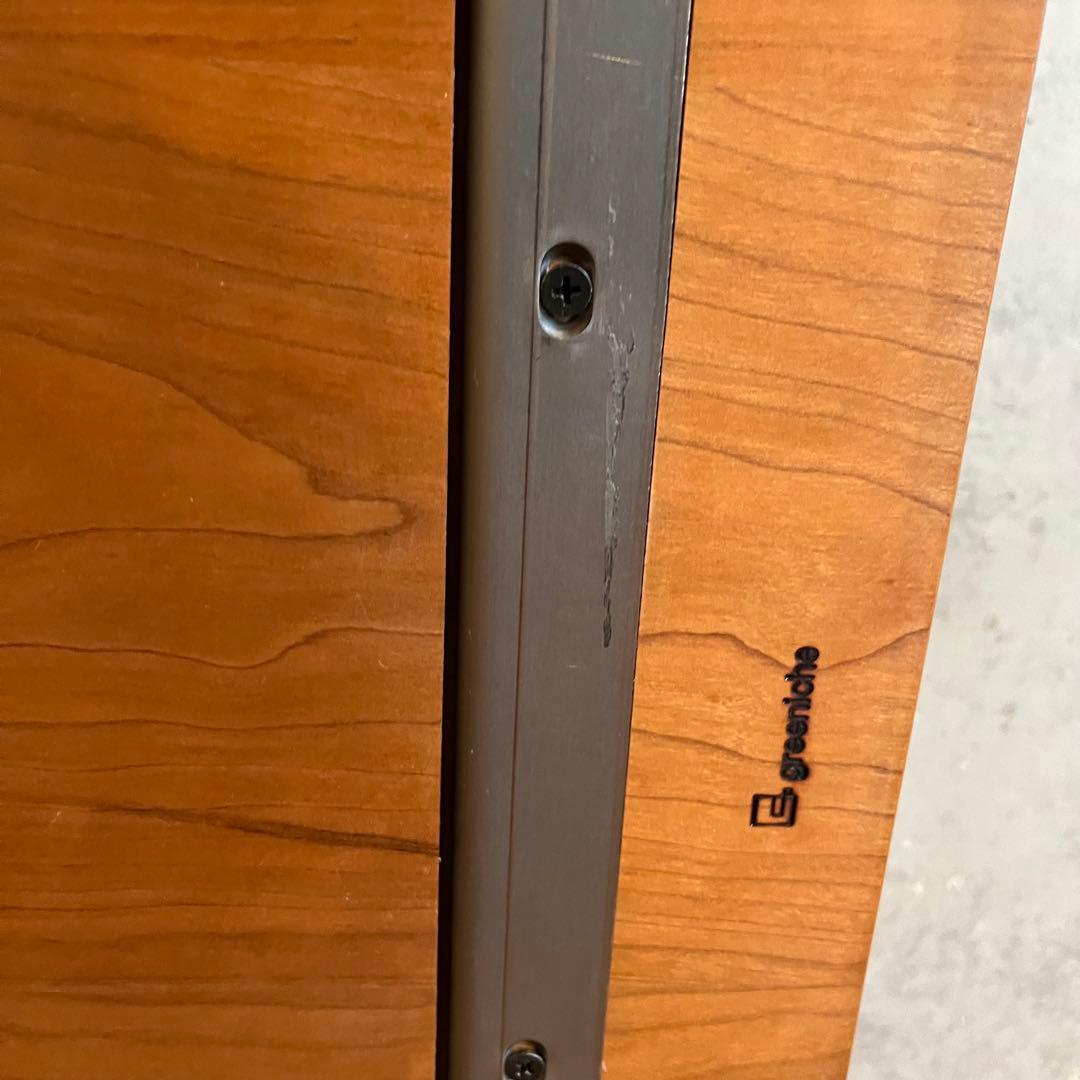 greeniche カフェテーブル 80×60 チェリー材