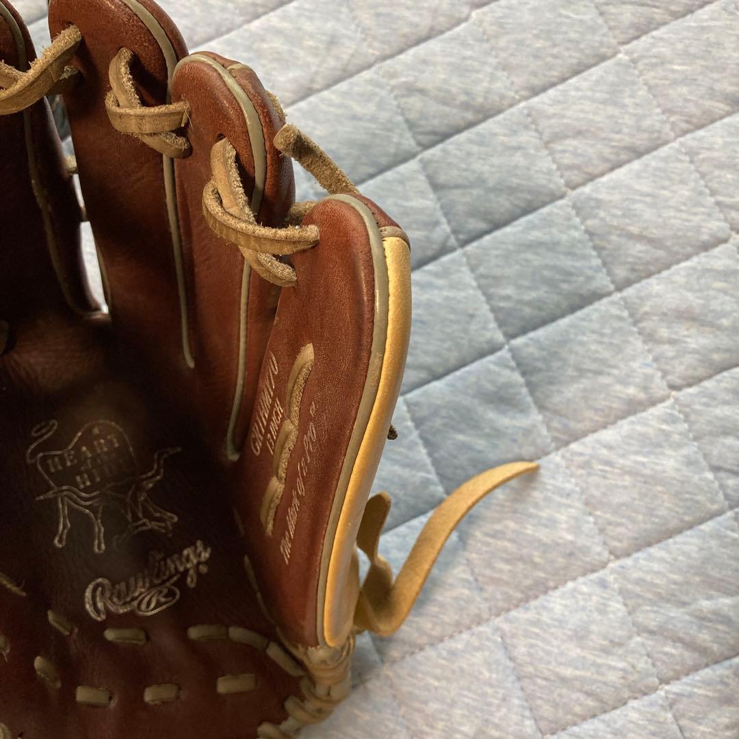 Y*P様 ローリングスRawlings 外野手用　軟式グローブ ブラウン/ベージ
